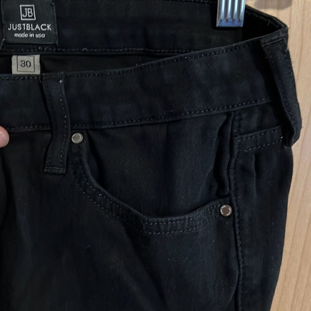 Just Black Connelly Skinny Jean - 30 - black - Picture 6 of 9